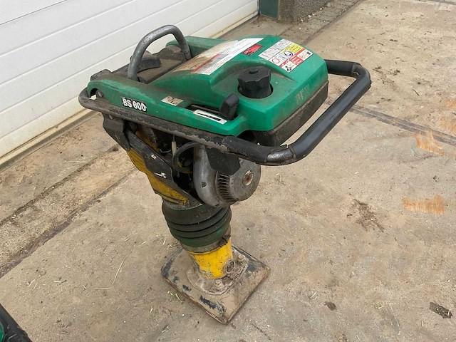 Wacker bs600 trilstamper (2x) - afbeelding 7 van  13
