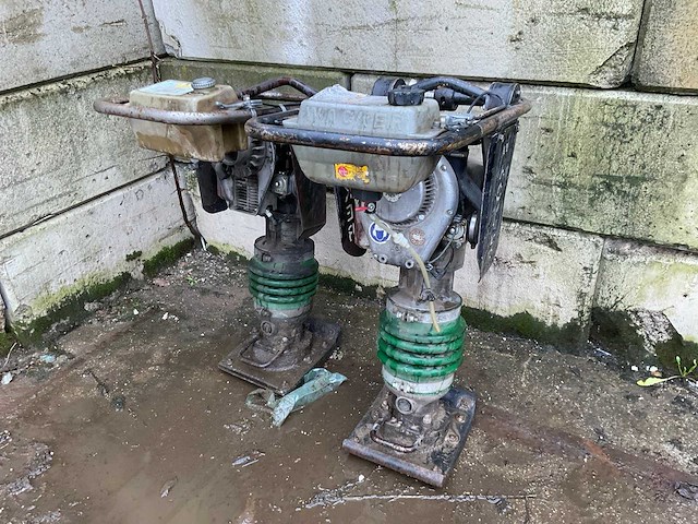 Wacker bs60y trilstamper (2x) - afbeelding 1 van  10