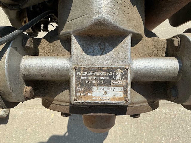 Wacker bs60y trilstamper (3x) - afbeelding 11 van  24
