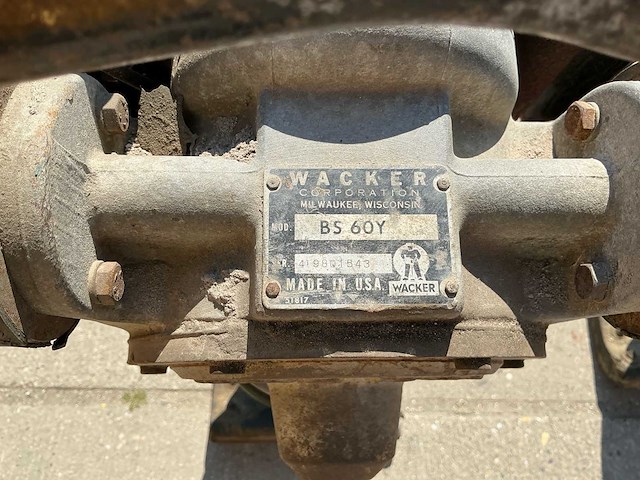 Wacker bs60y trilstamper (3x) - afbeelding 23 van  24