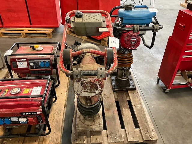 Wacker bs60y trilstamper - afbeelding 1 van  5