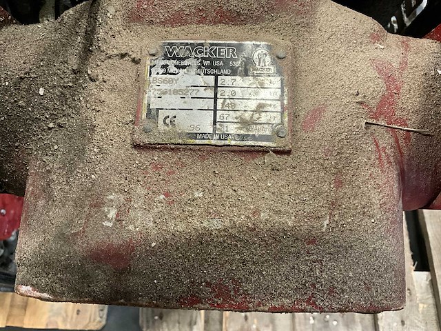 Wacker bs60y trilstamper - afbeelding 5 van  5
