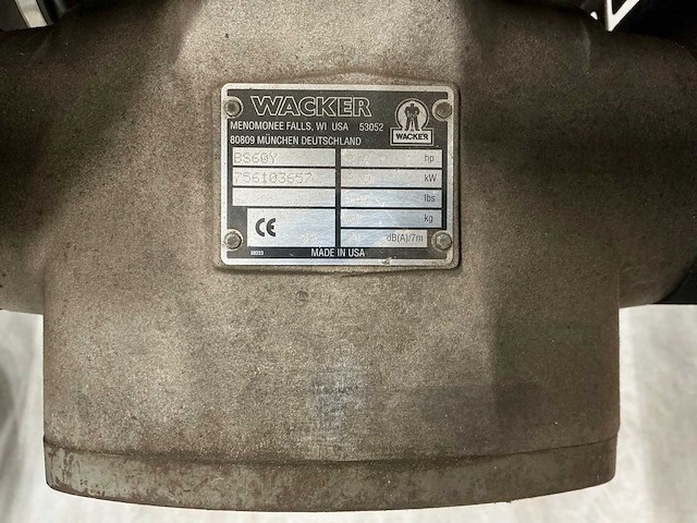 Wacker bs60y trilstamper - afbeelding 2 van  10