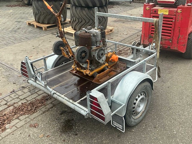 Wacker dps 2360 trilplaat met trilplaat aanhanger - afbeelding 2 van  22