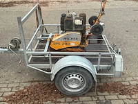 Wacker dps 2360 trilplaat met trilplaat aanhanger - afbeelding 19 van  22