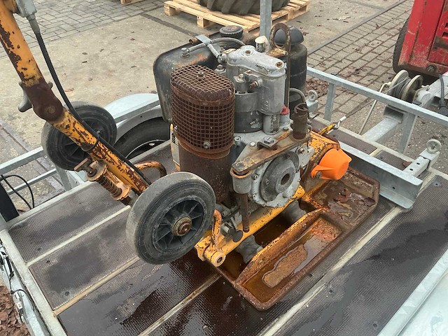 Wacker dps 2360 trilplaat met trilplaat aanhanger - afbeelding 5 van  15