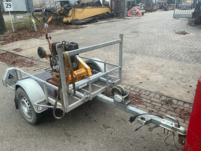 Wacker dps 2360 trilplaat met trilplaat aanhanger - afbeelding 12 van  24
