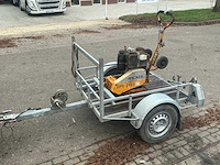 Wacker dps 2360 trilplaat met trilplaat aanhanger - afbeelding 3 van  24
