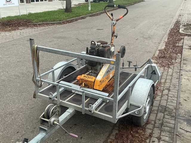 Wacker dps 2360 trilplaat met trilplaat aanhanger - afbeelding 24 van  24