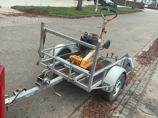 Wacker dps 2360 trilplaat met trilplaat aanhanger - afbeelding 19 van  24