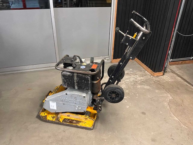 Wacker dps3060 diesel trilplaat 3000kg slagkracht - afbeelding 2 van  9