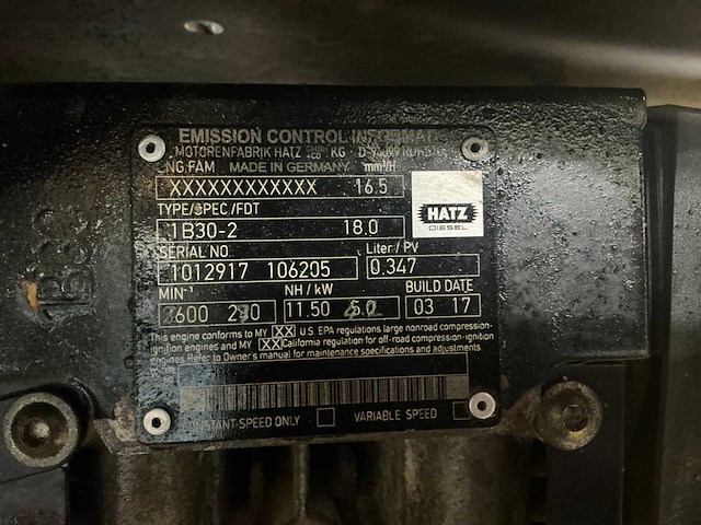 Wacker dpu 3050 trilplaat - afbeelding 10 van  10
