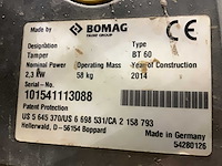 Wacker en bomag trilstamper (2x) - afbeelding 3 van  14