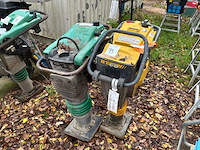 Wacker en bomag trilstamper (2x) - afbeelding 1 van  14