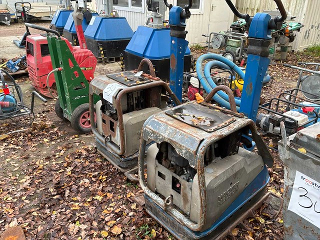 Wacker neusen trilplaat (2x) - afbeelding 3 van  8