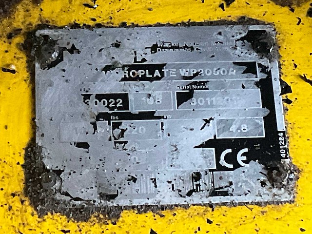 Wacker neusom wp2050a trilplaat - afbeelding 5 van  5