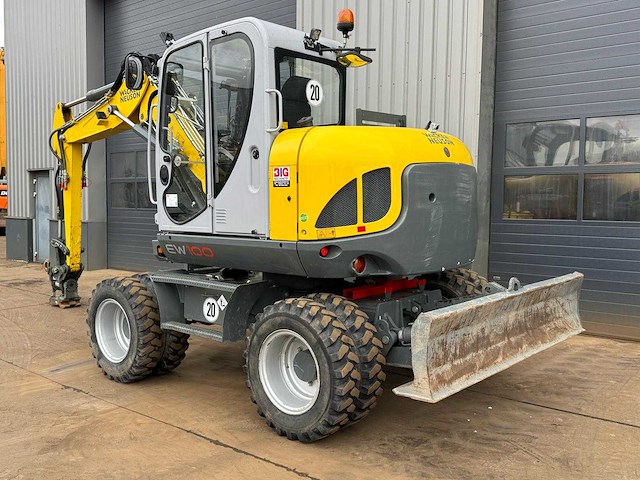 Wacker neuson - ew100 e06-03 - wheeled excavator - 2022 - afbeelding 12 van  26