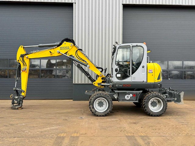 Wacker neuson - ew100 e06-03 - wheeled excavator - 2022 - afbeelding 20 van  26