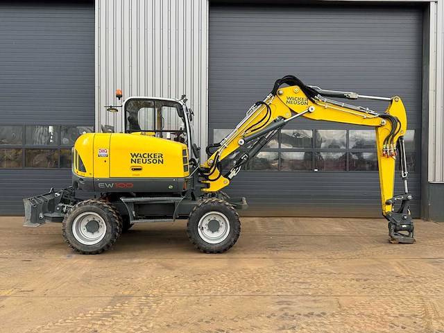 Wacker neuson - ew100 e06-03 - wheeled excavator - 2022 - afbeelding 21 van  26