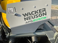 Wacker neuson aps2050e trilplaat - afbeelding 3 van  11