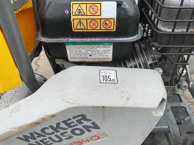 Wacker neuson bps1340b trilplaat - afbeelding 3 van  9