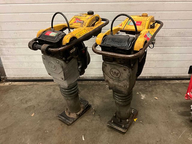 Wacker neuson bs50-2 trilstamper (2x) - afbeelding 1 van  7
