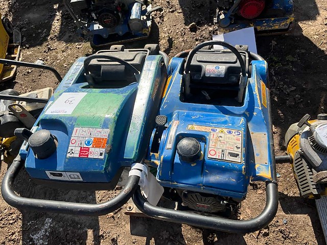 Wacker-neuson bs60-2 / bs50-4 trilstamper (2x) - afbeelding 4 van  6