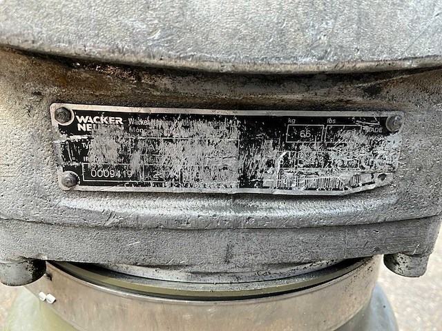 Wacker neuson bs60-2 trilstamper - afbeelding 5 van  5
