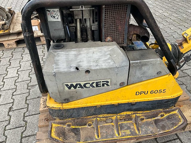 Wacker neuson dpu 6055 trilplaat (2x) - afbeelding 4 van  18