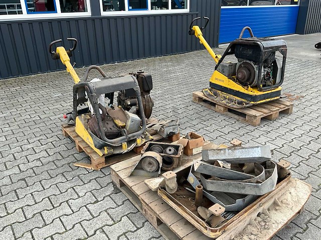 Wacker neuson dpu 6055 trilplaat (2x) - afbeelding 12 van  18