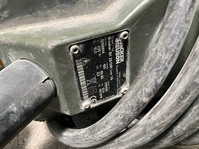 Wacker neuson eh23 breekhamer - afbeelding 8 van  8