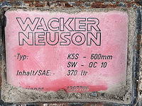 Wacker neuson / hardox k5s - 600 mm graafbak - afbeelding 8 van  8