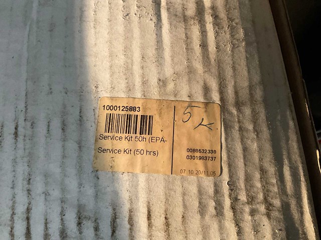 Wacker neuson servicekit - afbeelding 4 van  4