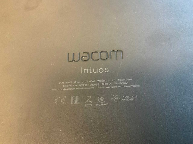 Wacom bamboo, intuos teken tablet (5x) - afbeelding 3 van  5