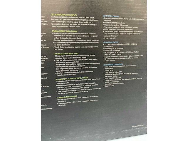 Wacom cintiq 12wx tekenentablet - afbeelding 11 van  11