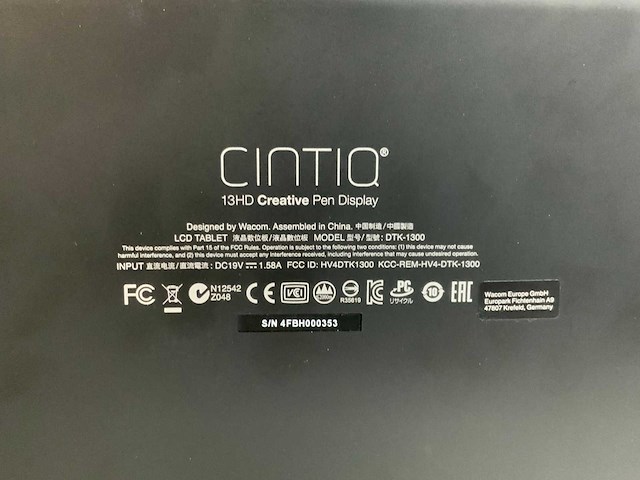 Wacom cintiq 13hd tekentablet - afbeelding 5 van  9