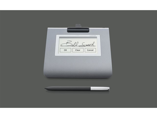 Wacom signature set stu-430 & sign pro pdf usb pen-display grijs - afbeelding 2 van  5