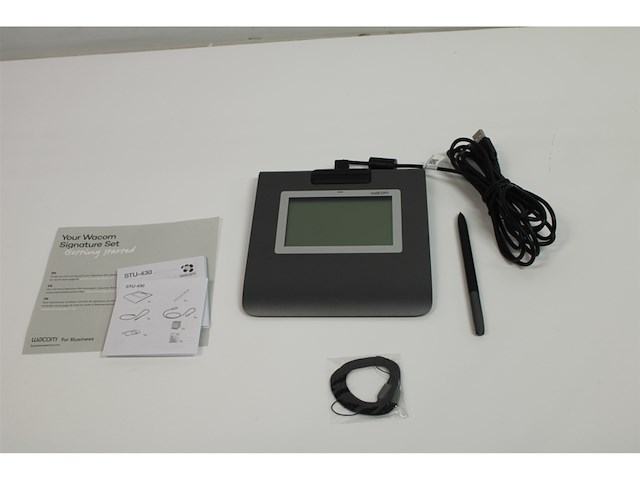 Wacom signature set stu-430 & sign pro pdf usb pen-display grijs - afbeelding 5 van  5