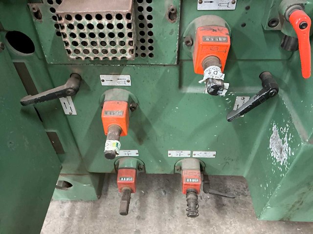 Wadkin ga 5869 vierzijdige schaafmachine - afbeelding 4 van  13