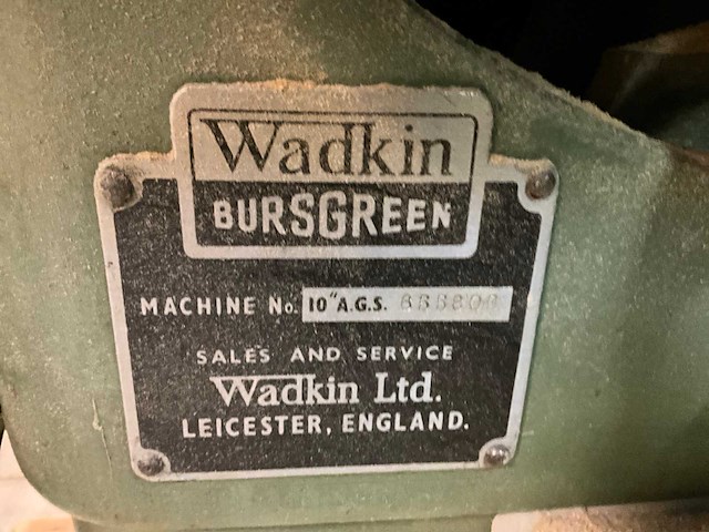 Wadkin tafelcirkelzaagmachine - afbeelding 6 van  14