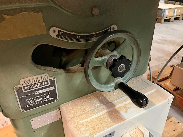 Wadkin tafelcirkelzaagmachine - afbeelding 12 van  14