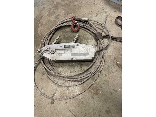 Wadra - staaldraadtakel tirfor - afbeelding 1 van  2