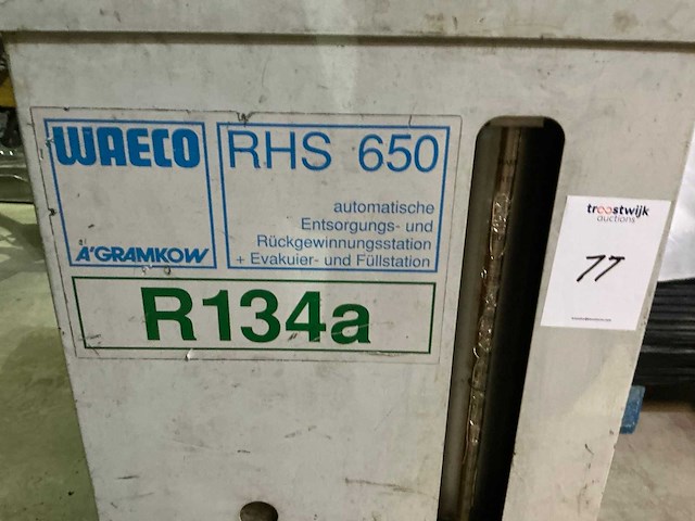 Waeco rhs 650 airco test- en vulapparaat - afbeelding 3 van  5