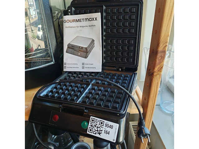 Wafelijzer, gourmet maxx, zwart - afbeelding 1 van  3