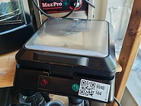 Wafelijzer, gourmet maxx, zwart - afbeelding 2 van  3