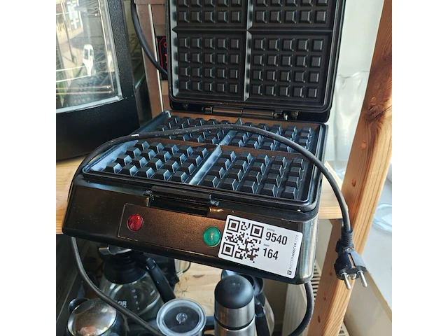 Wafelijzer, gourmet maxx, zwart - afbeelding 3 van  3