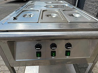 Wagen - rvs - au-bain-marie - afbeelding 2 van  3