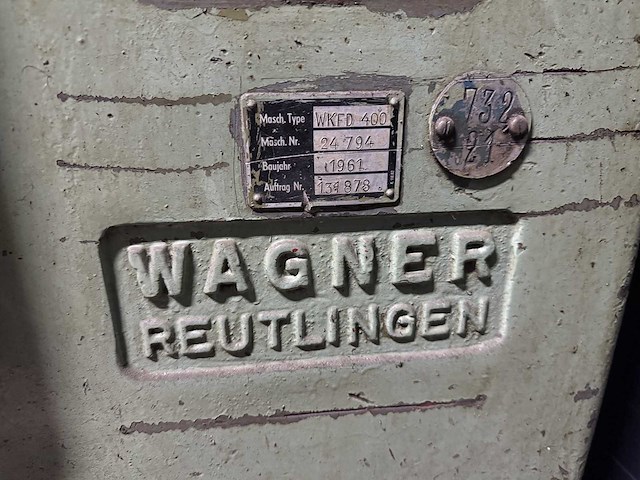 Wagener reutlingen halfautomatische dubbele verstekzaag - afbeelding 9 van  9