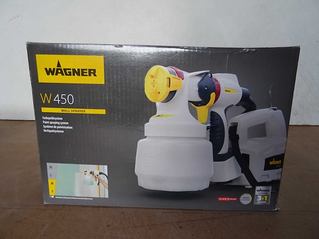 Wagner - w450 - verfspuitsysteem - afbeelding 2 van  2