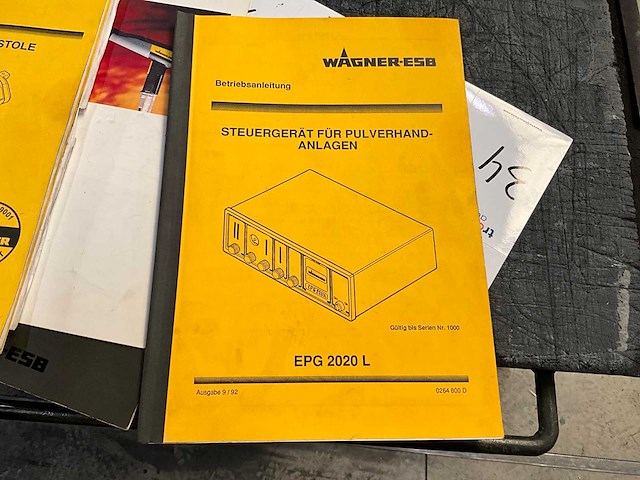 Wagner-esb epg 220 l poedercoat cabine - afbeelding 5 van  20